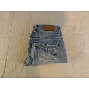 BKE Buckle Payton Jeans Womens Size 27 Blue Stretch Wide Leg Boot Cut